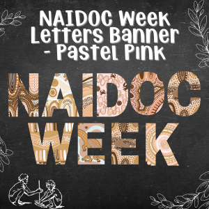 NAIDOC Week Banner - Peachy
